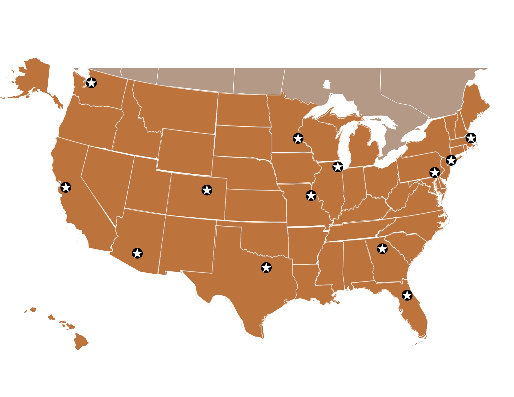 Babcock-Davis Warehouse Locations